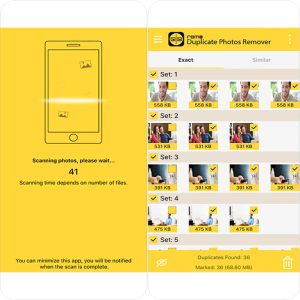 Xóa nhanh ảnh trùng lặp trên iPhone gây tốn bộ nhớ